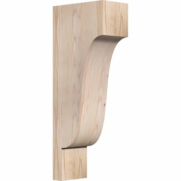 Ekena Millwork Newport Smooth Corbel, Douglas Fir, 5 1/2"W x 10"D x 26"H COR06X10X26NEW00SDF - main